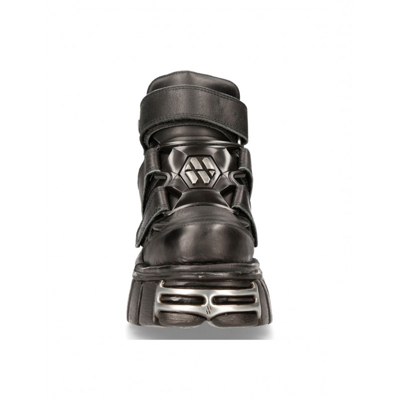 New Rock Boots - ANKLE BOOT METALLIC M-285-S1